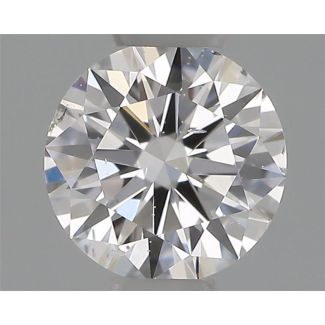 0.30 Carat Round D SI1 VG EX GIA Natural Diamond