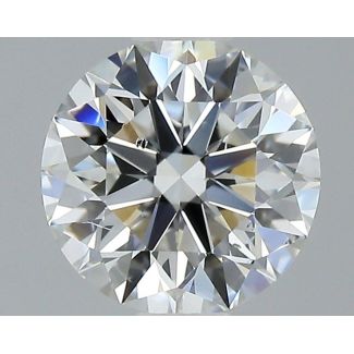 0.9 Carat Round G SI1 EX GIA Natural Diamond