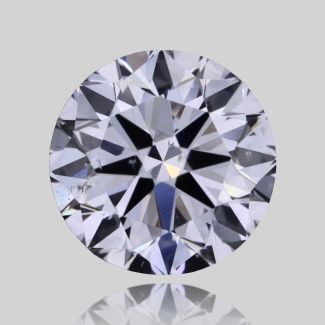 0.7 Carat Round D SI2 VG EX GIA Natural Diamond