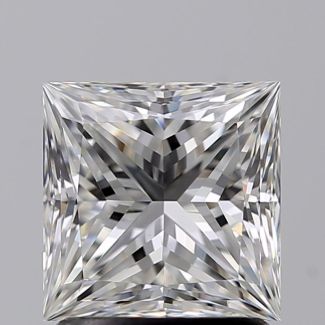 1.52 Carat Princess F VS1 - EX GIA Natural Diamond