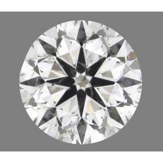 0.51 Carat Round H SI2 VG EX G GIA Natural Diamond