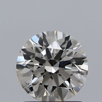 1.02 Carat Round I I1 EX GIA Natural Diamond