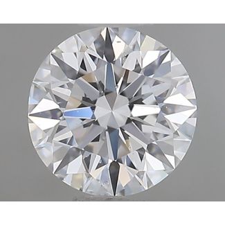 0.70 Carat Round D SI1 EX VG GIA Natural Diamond