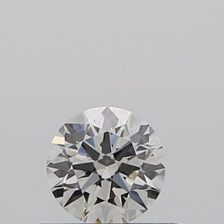 0.31 Carat Round I VS2 EX GIA Natural Diamond