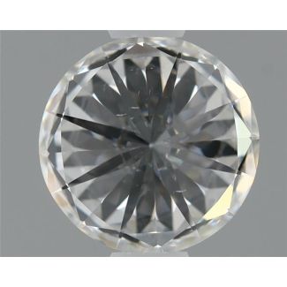 0.6 Carat Round F VS2 EX GIA Natural Diamond