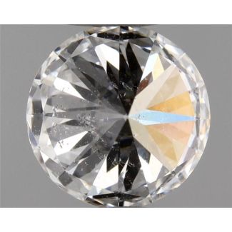 0.57 Carat Round D SI2 EX GIA Natural Diamond