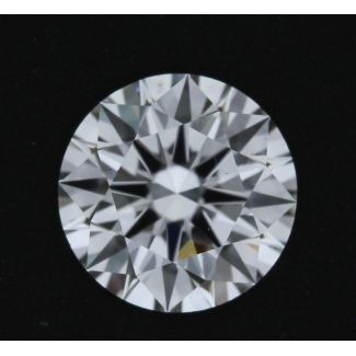 0.33 Carat Round F VS2 EX GIA Natural Diamond