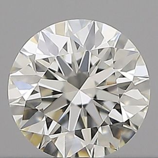 0.30 Carat Round H VVS2 EX IGI Natural Diamond