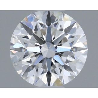 0.32 Carat Round D VS1 EX GIA Natural Diamond