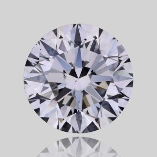 1.24 Carat Round H SI1 EX GIA Natural Diamond