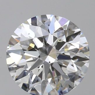 0.6 Carat Round H VS2 VG EX GIA Natural Diamond