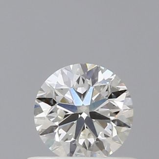 0.51 Carat Round I VS2 VG EX GIA Natural Diamond