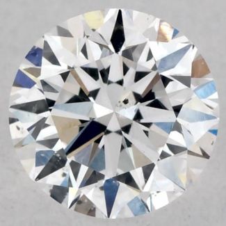 0.4 Carat Round D SI1 VG EX GIA Natural Diamond