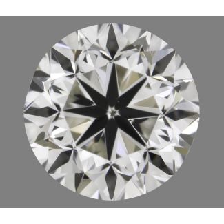 1.00 Carat Round J VS1 GD VG GIA Natural Diamond