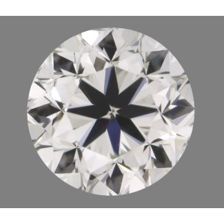 0.50 Carat Round I VVS1 GD VG IGI Natural Diamond