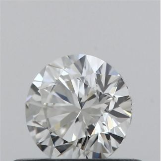 0.4 Carat Round H VS1 EX VG GIA Natural Diamond