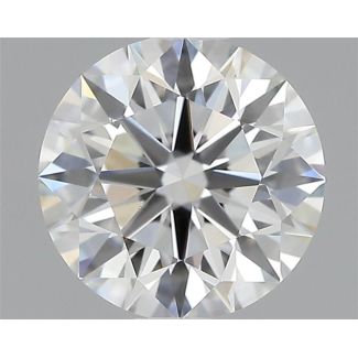 0.71 Carat Round H VS2 EX GIA Natural Diamond