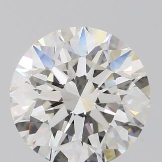 0.95 Carat Round H VVS2 EX GIA Natural Diamond