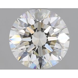 1.72 Carat Round H VS1 EX IGI Natural Diamond