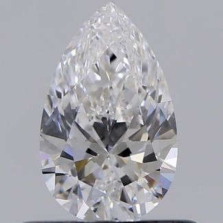 0.50 Carat Pear D VS1 - VG GD GIA Natural Diamond