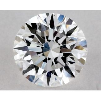 0.71 Carat Round E VS1 EX GIA Natural Diamond