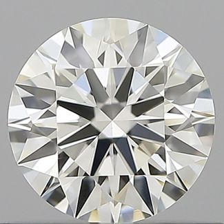 0.61 Carat Round H VS1 EX IGI Natural Diamond