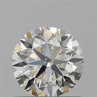 0.70 Carat Round H VS2 VG EX IGI Natural Diamond