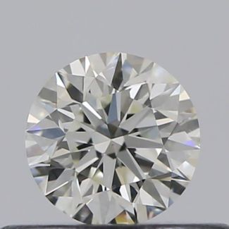 0.30 Carat Round J VS1 EX GIA Natural Diamond