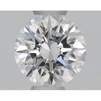 0.33 Carat Round D VVS1 EX GIA Natural Diamond