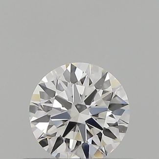 0.34 Carat Round D VVS1 EX GIA Natural Diamond