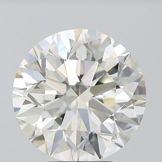 5.03 Carat Round I SI1 EX GIA Natural Diamond