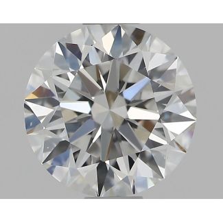 0.9 Carat Round E VS2 EX VG GIA Natural Diamond