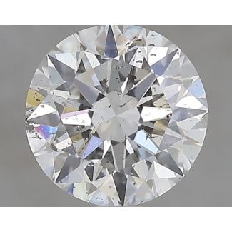 0.9 Carat Round G SI2 EX GIA Natural Diamond