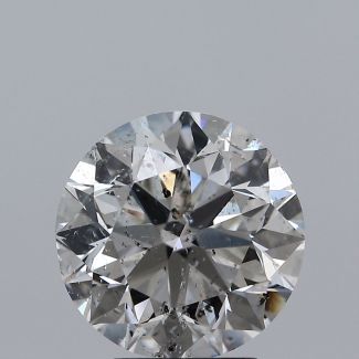 3.01 Carat Round E SI2 VG EX HRD Natural Diamond