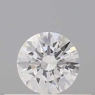 0.27 Carat Round D VVS1 EX GIA Natural Diamond