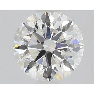 0.9 Carat Round H VS1 EX GIA Natural Diamond