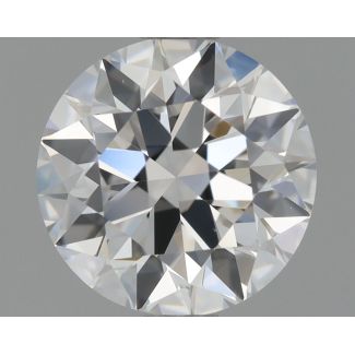 1.0 Carat Round D VVS2 EX VG GIA Natural Diamond