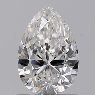 0.80 Carat Pear F SI2 - EX VG GIA Natural Diamond