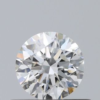 0.37 Carat Round G VVS1 EX GIA Natural Diamond