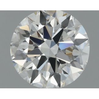 0.9 Carat Round D VVS1 EX GIA Natural Diamond