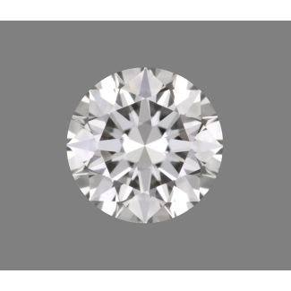 0.22 Carat Round H IF EX GIA Natural Diamond