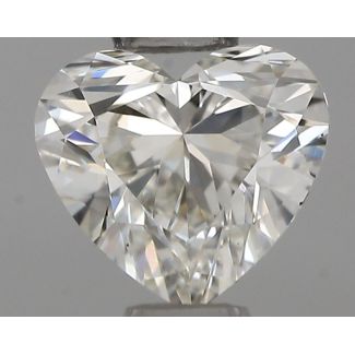 0.51 Carat Round H VVS2 EX IGI Natural Diamond