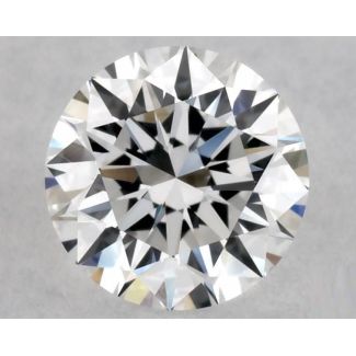 0.42 Carat Round E VVS1 EX GIA Natural Diamond