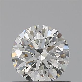 0.56 Carat Round H IF EX GIA Natural Diamond