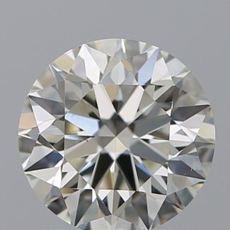 1.08 Carat Round I VS1 EX IGI Natural Diamond