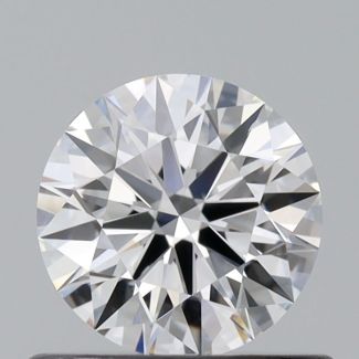 0.5 Carat Round F VS2 EX GIA Natural Diamond