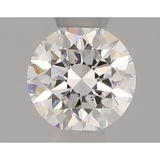 0.30 Carat Round D SI1 VG EX GIA Natural Diamond