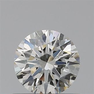 0.50 Carat Round H VVS2 EX IGI Natural Diamond