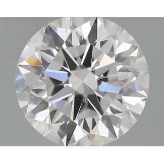 0.5 Carat Round H VS1 EX VG GIA Natural Diamond