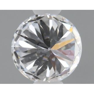 0.31 Carat Round D VS2 EX GIA Natural Diamond